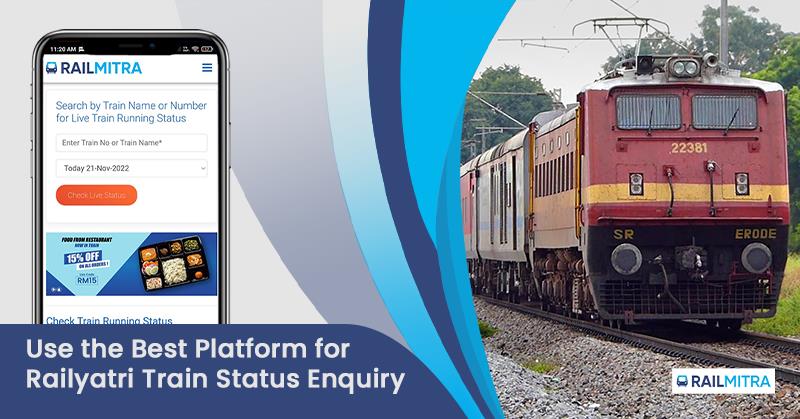 railyatri train status, PNR status, Live Train Status